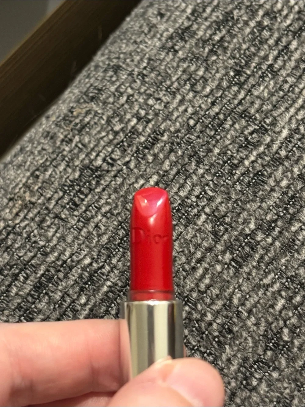 Dior Red Satin Lipstick in Vibrant Rouge